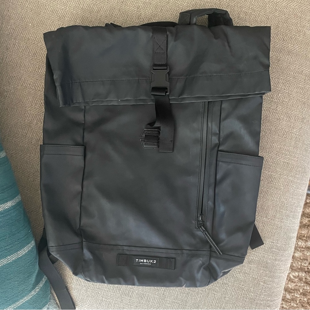 Timbuk2 Midnight Black Roll-Top Backpack